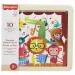 Fisher-Price: Tavola puzzle in legno con animali musicali - Mattel