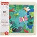Fisher-Price: Tavoletta puzzle in legno con insetti del bosco - Mattel
