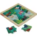 Fisher-Price: Tavoletta puzzle in legno con insetti del bosco - Mattel