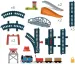 Fisher-Price: Thomas set di pista 3 in 1 - Mattel