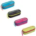 Fluo Pouch astuccio ovale vuoto in quattro varianti - Carioca