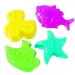 Formine per sabbia 4 pezzi - D-Toys
