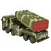 Forza Militare: Camion militare con lanciarazzi mimetico 16cm