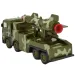 Forza militare: Camion mimetico militare con razzo 16cm