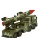 Forza militare: Camion mimetico militare con razzo 16cm