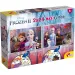 Frozen 2 in 1 maxi puzzle 2x24 pezzi e album da colorare 50x35cm - Lisciani