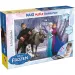 Frozen Divertimento e musica 2 in 1 maxi puzzle da 60 pezzi e album da colorare 70x50 cm - Lisciani