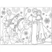 Frozen Divertimento e musica 2 in 1 maxi puzzle da 60 pezzi e album da colorare 70x50 cm - Lisciani
