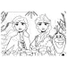 Frozen II 2 in 1 maxi puzzle 4x48 pezzi e album da colorare 35x25cm - Lisciani
