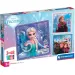 Frozen momenti divertenti puzzle Supercolor 3x48 pezzi - Clementoni