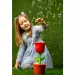 FruBlu: Macchina per bolle di rosa con luci e suoni