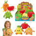 Frutti di peluche da 16 cm, in diverse varianti, 1 pezzo