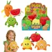Frutti di peluche da 16 cm, in diverse varianti, 1 pezzo