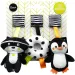 GaGaGu: Peluche con Logo - Procione, ciambella e pinguino