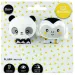 GaGaGu: Set di sonagli doppi - Scimmia e Panda