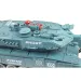 Galaxy Tanks: Carro armato Leopard 2 A5 telecomandato RC con effetti luminosi e sonori 2,4GHz 30cm