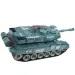 Galaxy Tanks: Carro armato Leopard 2 A5 telecomandato RC con effetti luminosi e sonori 2,4GHz 30cm