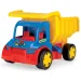 Gigante dumper con capacità di carico di 150 kg, colore blu-giallo - Wader