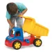 Gigante dumper con capacità di carico di 150 kg, colore blu-giallo - Wader