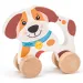 Giocattolo cane in legno da spingere - Woodyland
