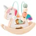 Giocattolo per bambini in legno con unicorno e palline - Woodyland
