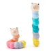 Giocattolo per lo sviluppo delle abilità del bambino - Bruco colorato - Woodyland