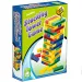 Gioco da tavolo Jenga a torre colorata.