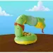 Gioco da tavolo avventura del serpente