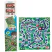 Gioco da tavolo con camion dei pompieri Tappeto da gioco 70x70cm