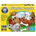 Gioco da tavolo con cani a pois