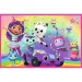 Gioco della casa delle bambole di Gabi con puzzle da 2x24 pezzi - Trefl