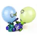 Gioco di abilità con pugili dalla testa a palloncino in due varianti