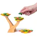 Gioco di abilità in legno per costruire la chioma degli alberi