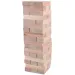 Gioco di costruzione di abilità con torre di legno