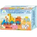 Gioco di costruzione treno safari