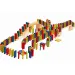 Gioco di domino colorato 200 pezzi