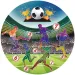Gioco di lancio con pallone da calcio appiccicoso