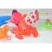 Gioco di pesca colorato con pesci e granchi, canna da pesca 47 cm
