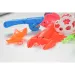 Gioco di pesca colorato con pesci e granchi, canna da pesca 47 cm