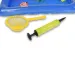 Gioco di pesca con piscina gonfiabile e canna da pesca telescopica