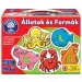 Gioco educativo sugli animali e le forme