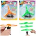Go Play Elica elicottero set di gioco lanciatore, disponibile in diversi colori, 1 pezzo