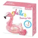 Gonfiabile a forma di fenicottero con glitter 99x89x71cm - Intex