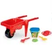Grande carriola con accessori colore rosso 77cm - Wader