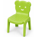 Grande sedia per bambini con faccina sorridente, disponibile in diverse varianti di colore, 1 pezzo