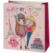 Green Grass Bestie borsa regalo media per ragazze 20x9x23cm