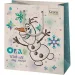 Green Grass Borsa regalo premium di medie dimensioni di Frozen Olaf natalizia 18x10x23cm