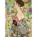 Gustav Klimt: La signora con ventaglio puzzle da 1000 pezzi - Trefl