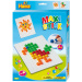 Hama: Pötyi Maxi 140 pezzi, colori assortiti, con tavoletta quadrata