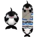Happy Nappers: Sacco a pelo grande 2 in 1 - Ozzy, lo squalo (168 cm)